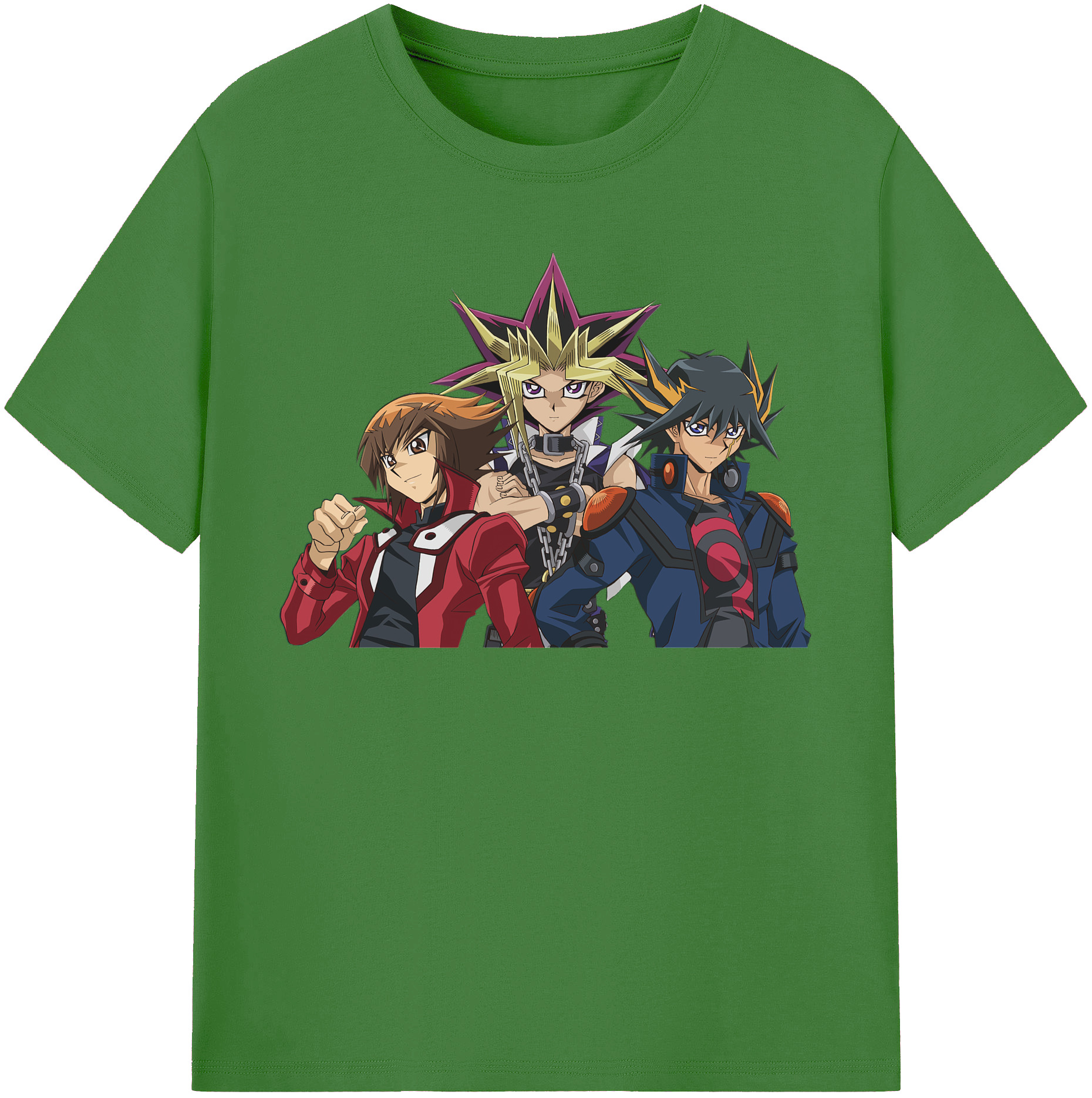 （画像用） 遊☆戯☆王 Yu-Gi-Oh! レディースカジュアルプリントTシャツ（綿100％）